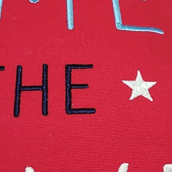 Home of the brave pillow - Picture 2 of 4